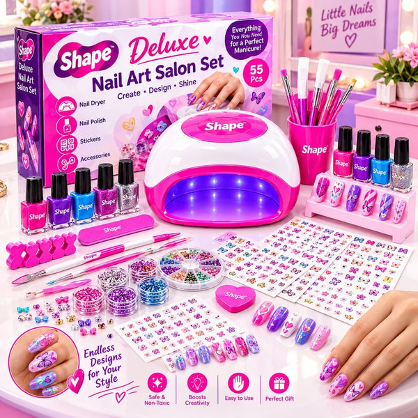 Deluxe Nail Art Salon Set
