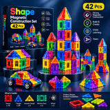 Magnetic Construction Set (42 Pieces)