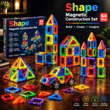 Magnetic Construction Set (64 Pieces)